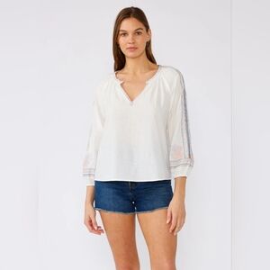 Lovestitch, Pippa Embroidered Blouse, Size Large